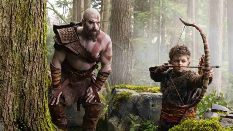 God of War ganha primeiras imagens de Kratos e Atreus no Prime Video serie god of war prime video 1
